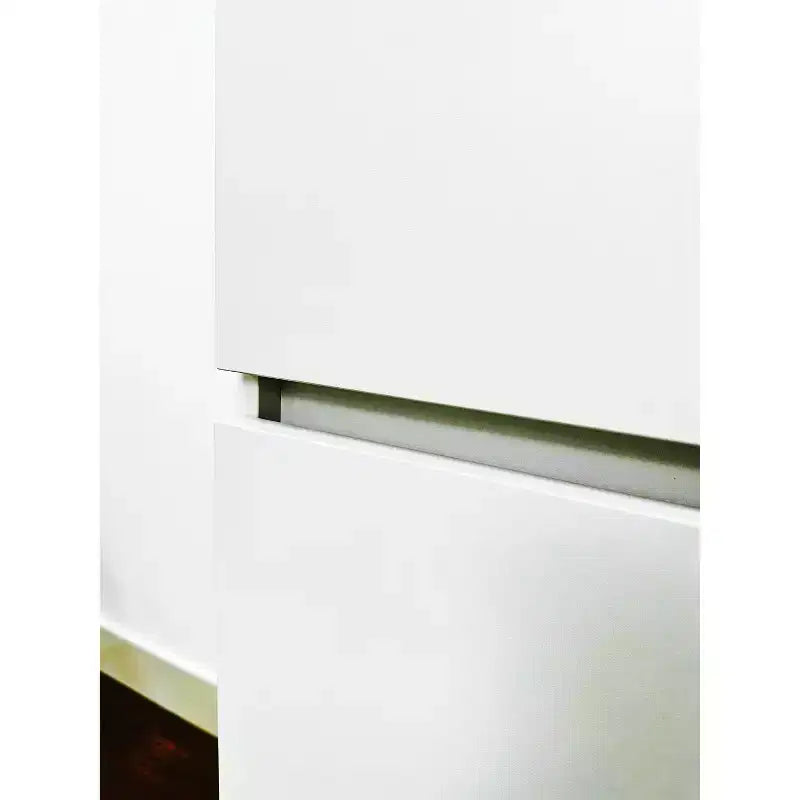 70.9 in.H x 17.72 in.W White Wood Composite Closet System for Universal Storage with Storage Bins
