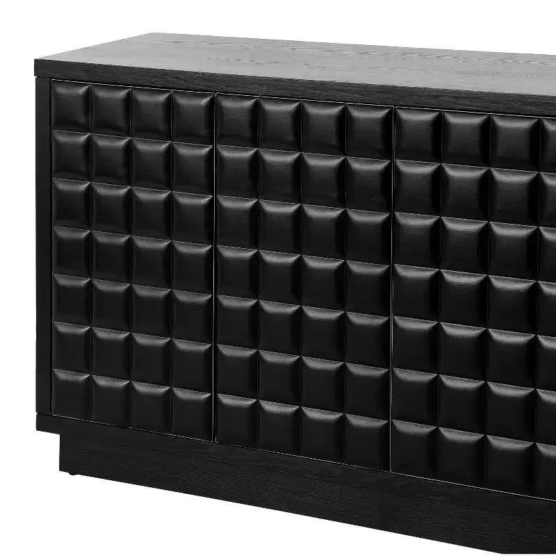 Viviana 58.6'' Modern Storage Cabinet with 4 Doors and Adjustable Shelves