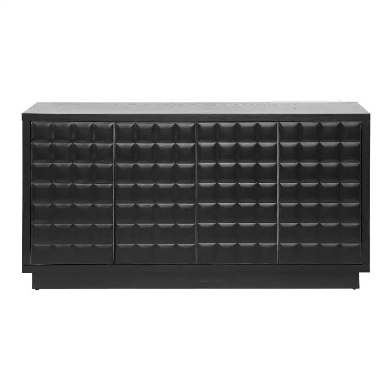 Viviana 58.6'' Modern Storage Cabinet with 4 Doors and Adjustable Shelves