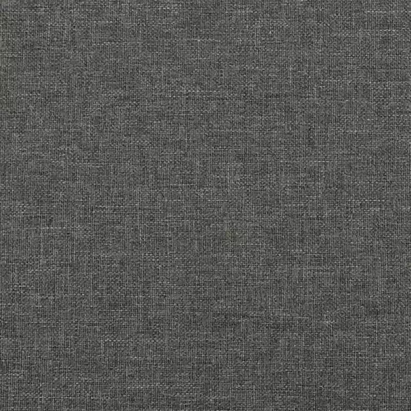 Bed Frame Dark Grey Fabric (100% polyester), plywood, engineered wood