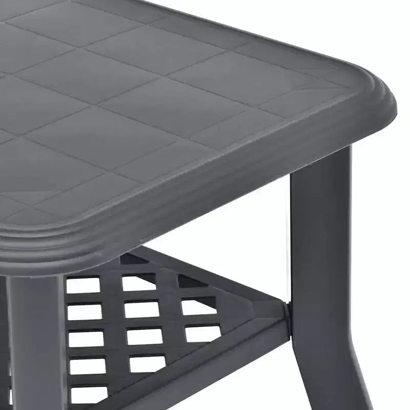 Coffee Table End Table with Storage Shelf Side Couch Table Plastic