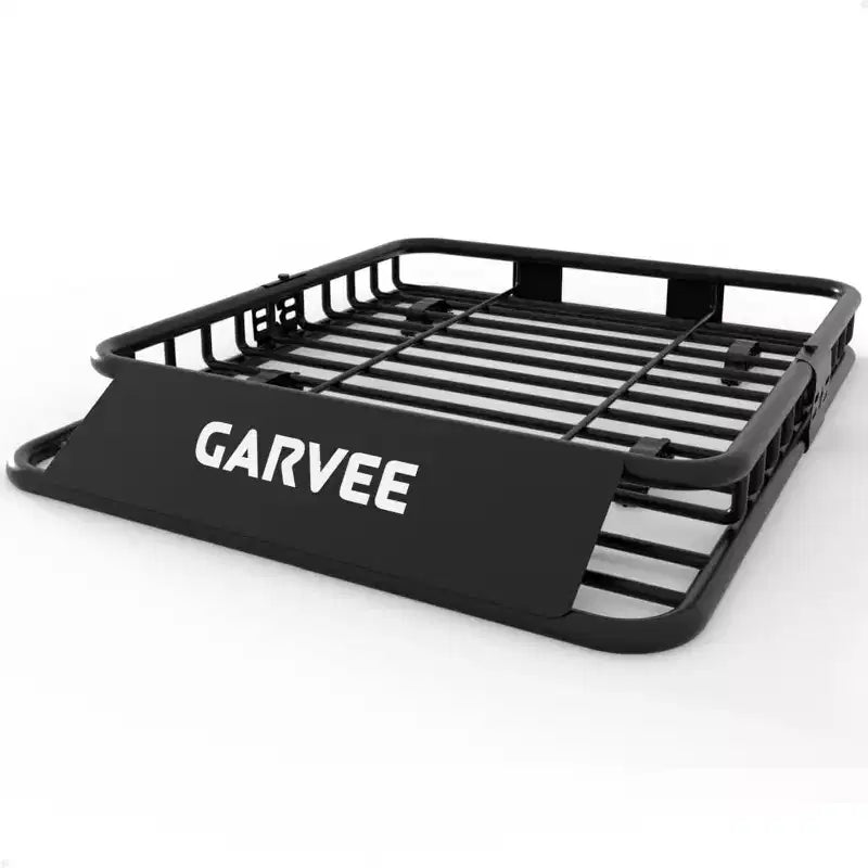 Roof Rack Cargo Carrier, 51''x36'' 200LBS Capacity  Electroplated Steel Roof Basket with Wind Fairing for SUV/Jeep/BMW