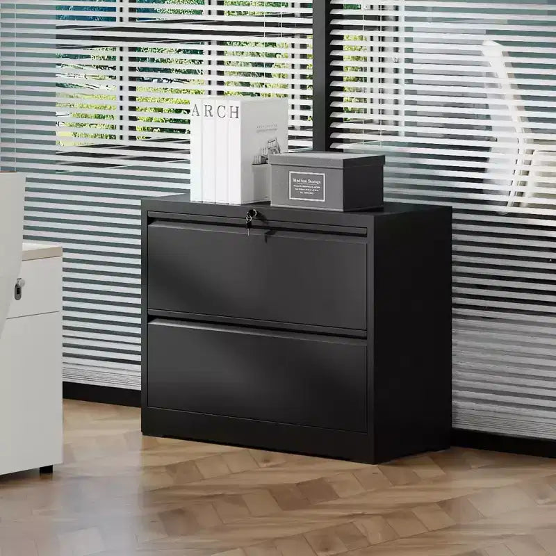 Modern Tall Heavy-Duty Metal Filing Cabinet with Lock Drawers,Storage Organizer File Cabinet for Home Office,Beside Desk