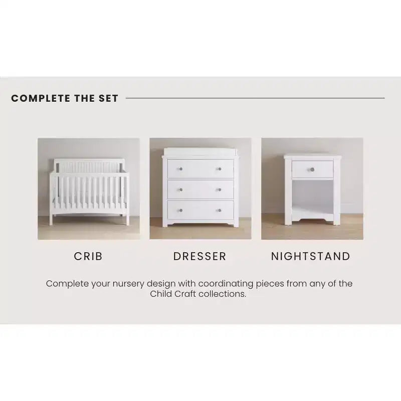 Scout 4-in-1 Convertible Crib, Converts to Day Bed, Toddler Bed and Full Size Bed, 3 Mattress Positions, Baby Safe Finish