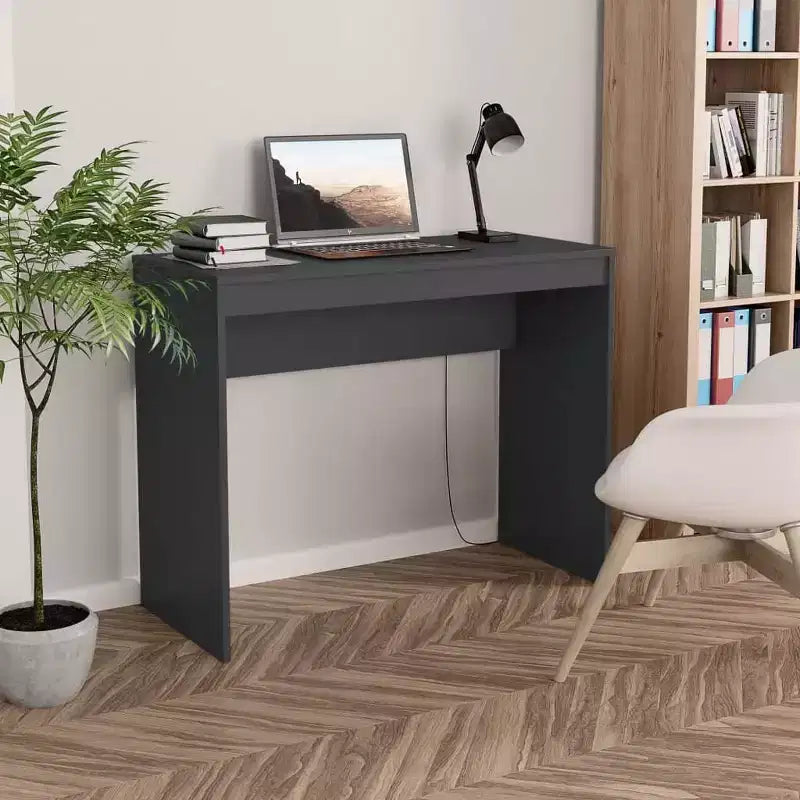 Desk Sonoma Oak Engineered Wood Small Minimalist Desk
