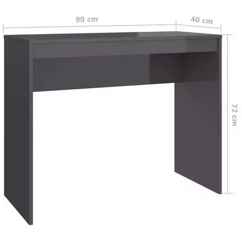 Desk Sonoma Oak Engineered Wood Small Minimalist Desk