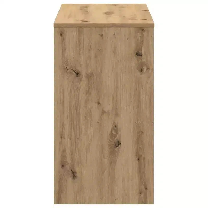 Desk Sonoma Oak Engineered Wood Small Minimalist Desk