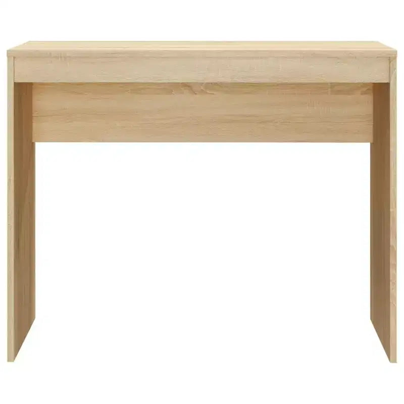 Desk Sonoma Oak Engineered Wood Small Minimalist Desk