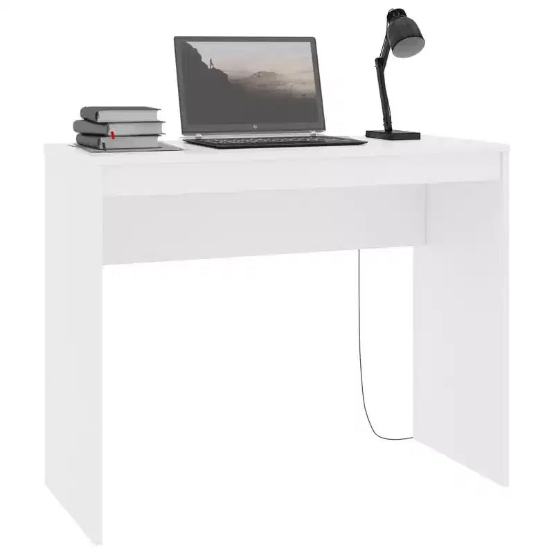 Desk Sonoma Oak Engineered Wood Small Minimalist Desk
