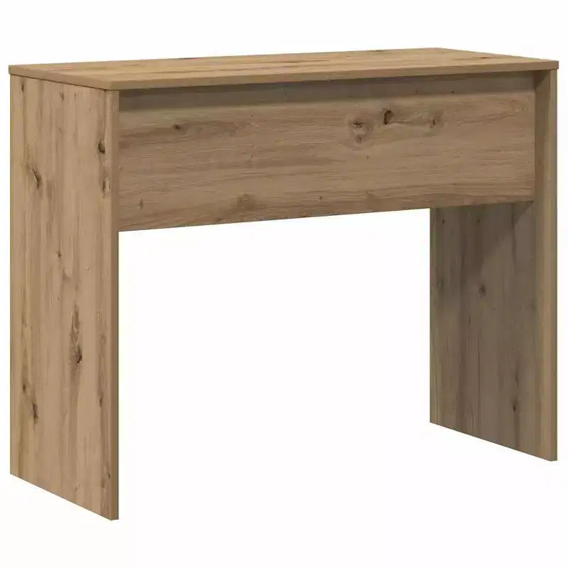 Desk Sonoma Oak Engineered Wood Small Minimalist Desk