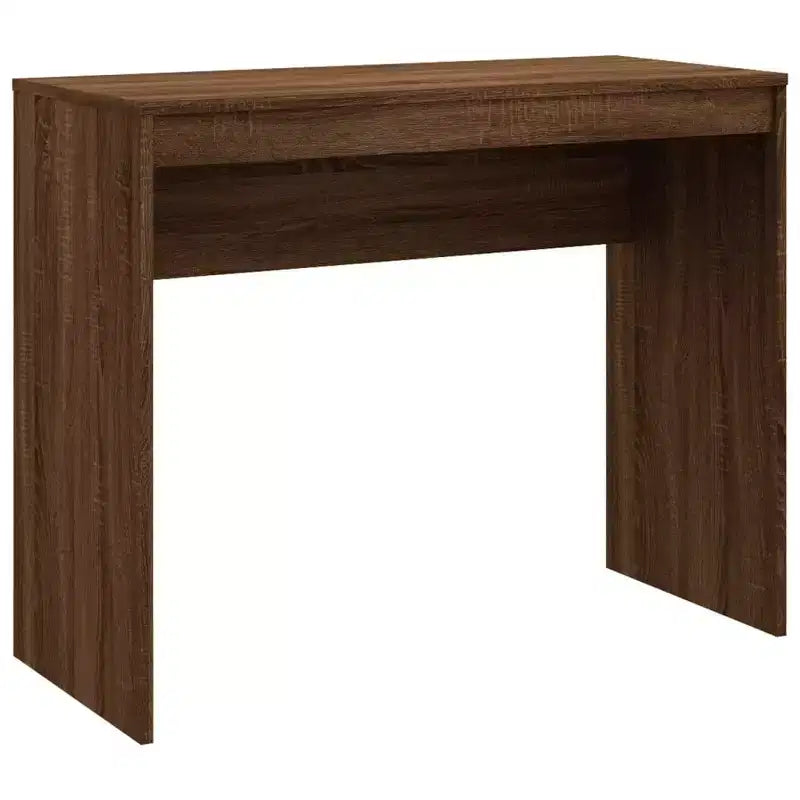 Desk Sonoma Oak Engineered Wood Small Minimalist Desk