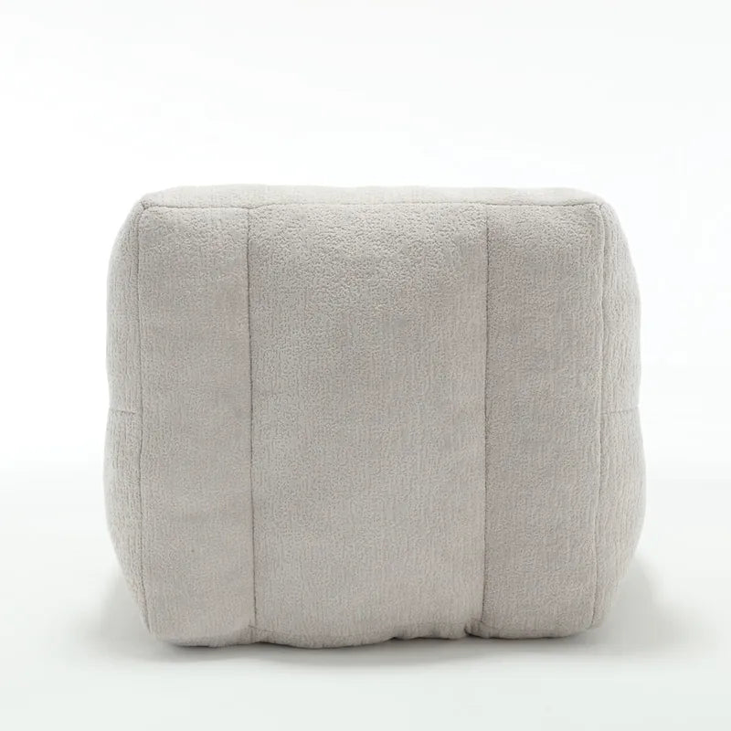 Fauteuil poire en velours, une place, plusieurs coloris