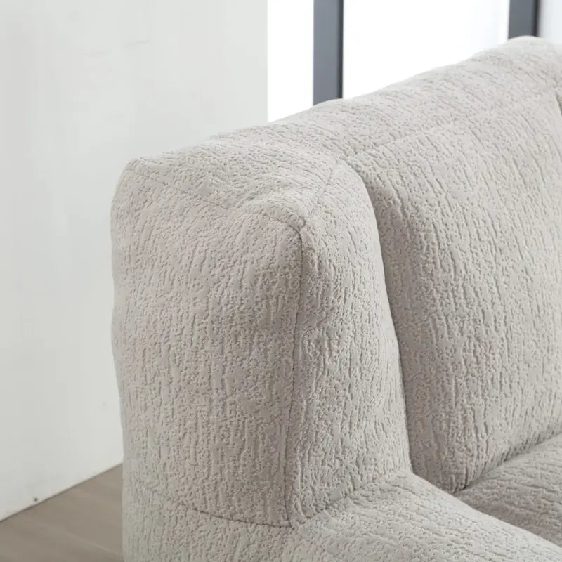 Fauteuil poire en velours, une place, plusieurs coloris