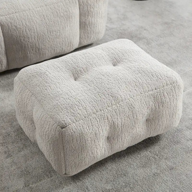 Fauteuil poire en velours, une place, plusieurs coloris