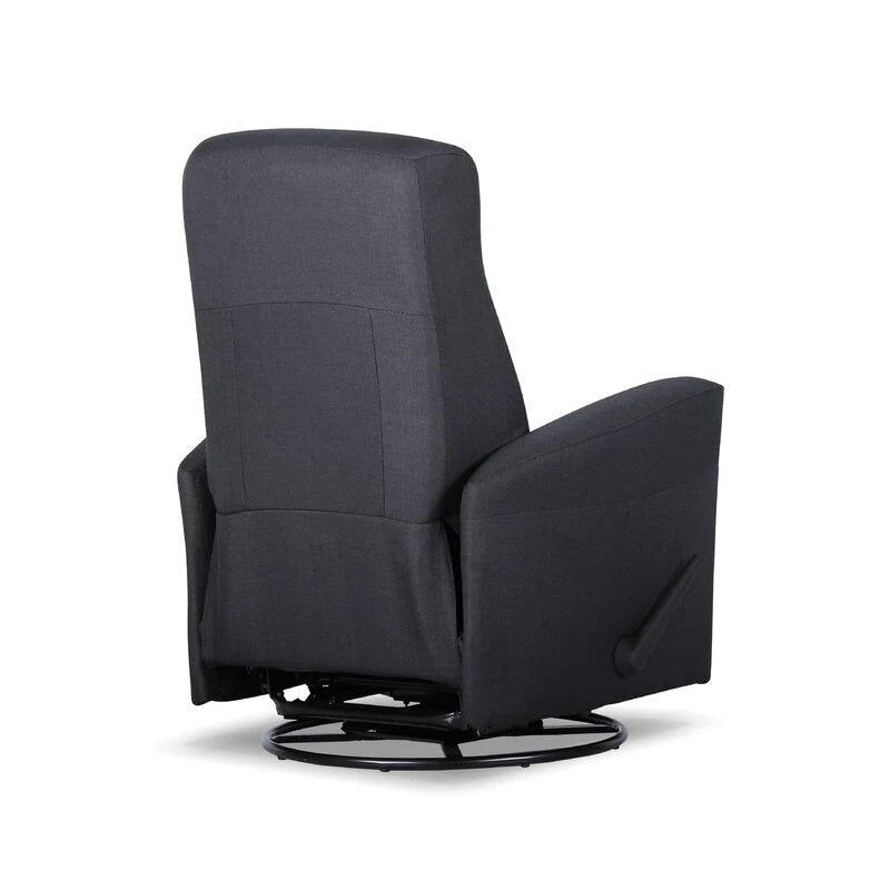 Fauteuil inclinable gris pivotant et à bascule, 1 place