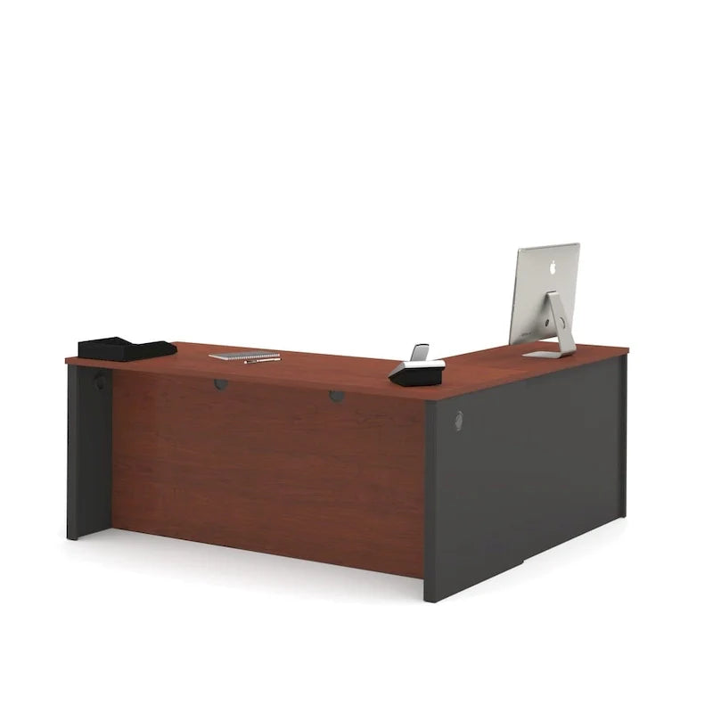 Bureau d'angle pour 1, plusieurs options de couleurs