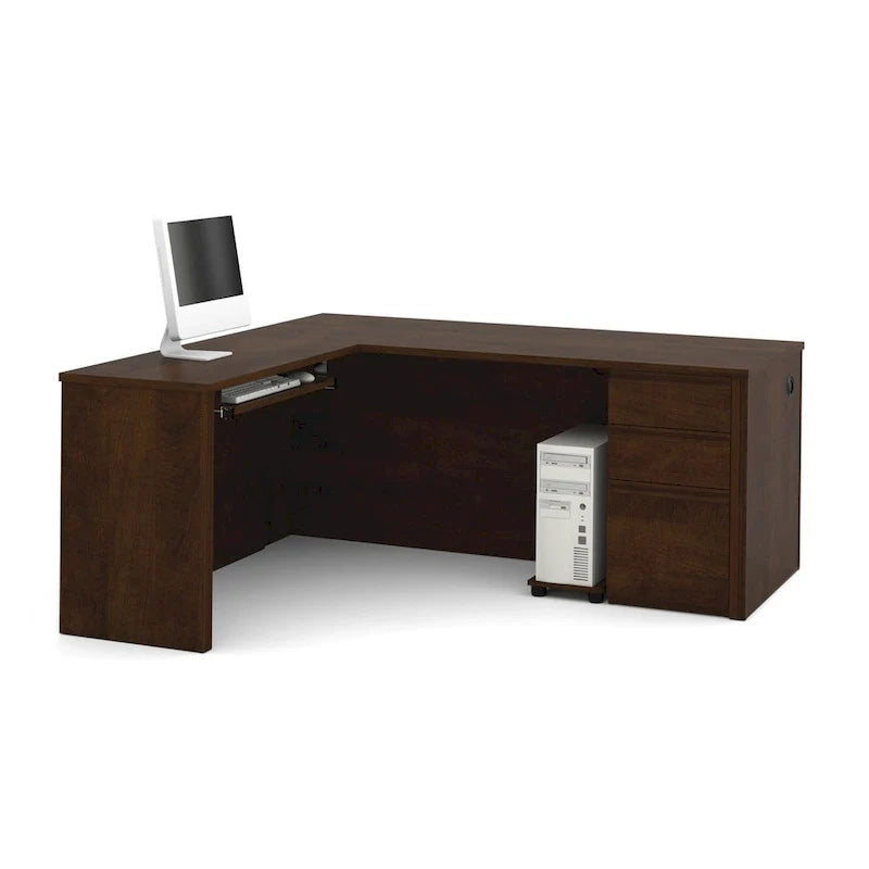 Bureau d'angle pour 1, plusieurs options de couleurs
