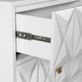 Carson Carrington Geo Wood Nightstand